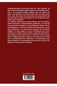 Marx y el atomismo griego. Las raíces del materialismo histórico.